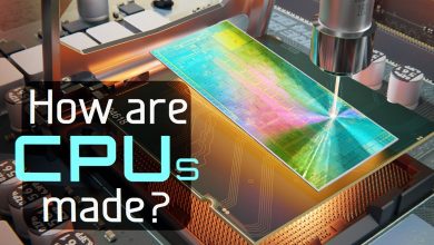 cpu microchips manufacturing process