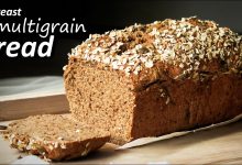 whole wheat multigrain bread without yeast without maida