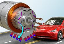 tesla model 3’s motor engineering