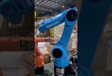 samsung articulated robot testing
