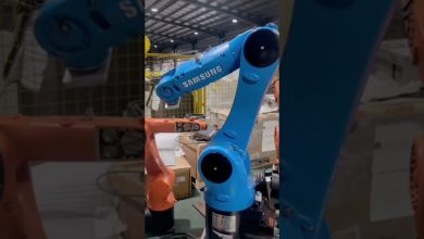 samsung articulated robot testing